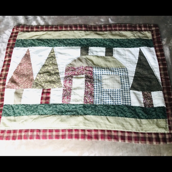 🎣Pillow Case Gone Fishing Cabin in Woods Sham Rustic 20 X 26 VNPLC - Picture 8 of 16